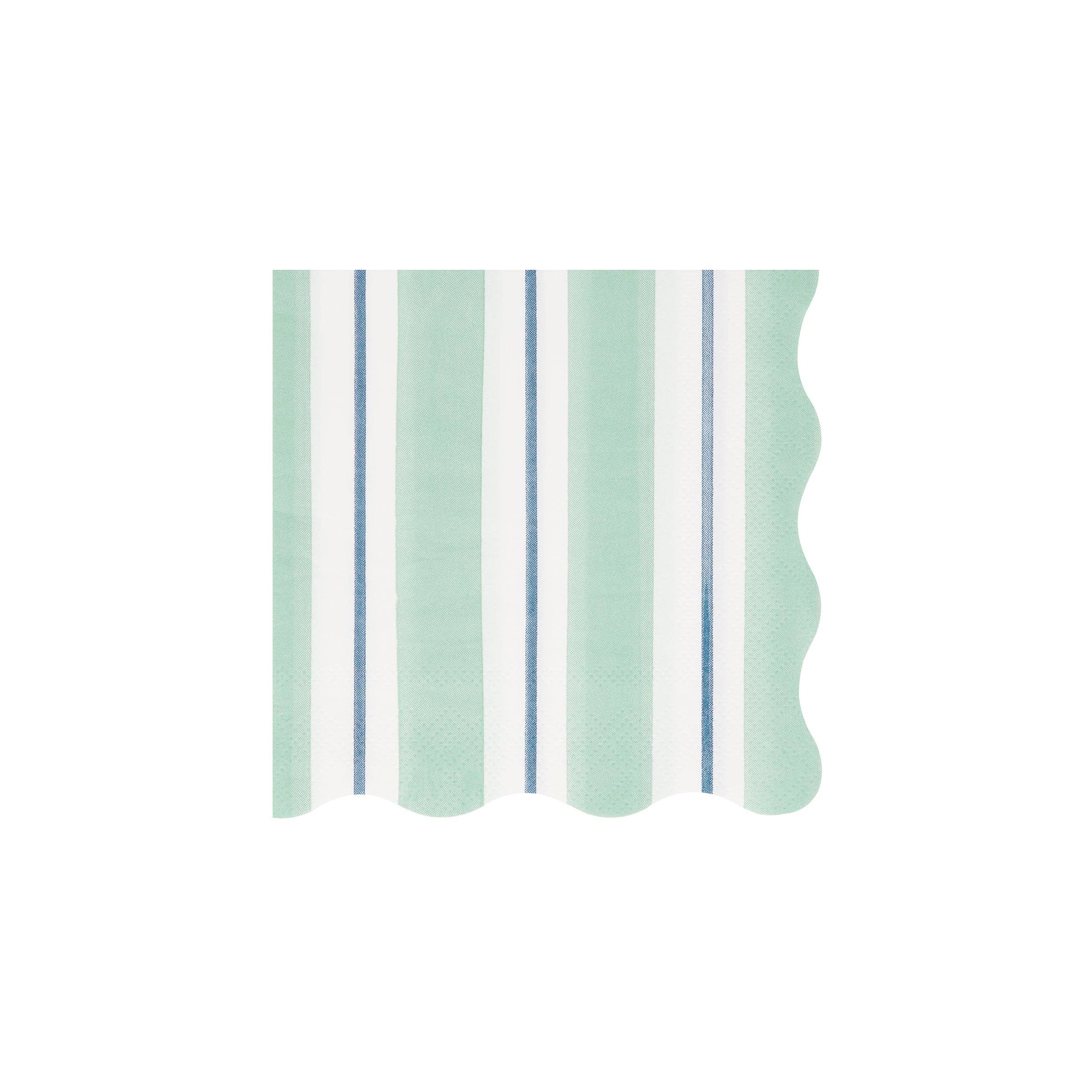 Preppy Stripe Small Napkins - Toy Polloi