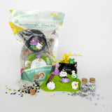 Earth Grown KidDoughs Spooky Potion KidDough Play Kit with colorful dough, potion bottles, and spooky-themed accessories for kids.