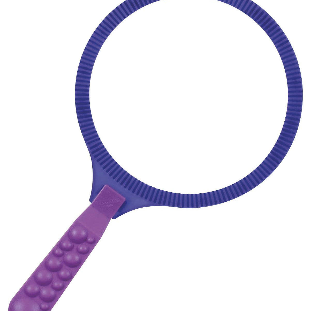 Toysmith Big Bubble Wand Set for outdoor fun, featuring large bubble wands and colorful bubble solution containers.