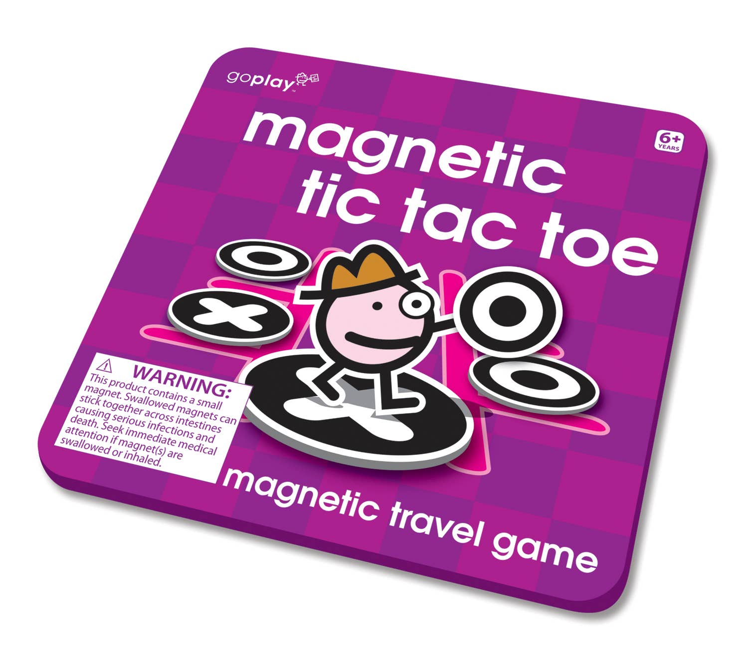 Magnetic Tic Tac Toe Travel Game - Toy Polloi