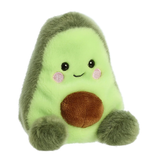 Soft avocado-shaped plush toy from Palm Pals, featuring a friendly face and plush texture, perfect for cuddling.
