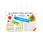 OOLY Mighty Mega Markers for arts and crafts, colorful set of large markers with vibrant ink for creative projects
