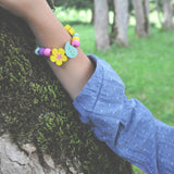 Flower Bracelet Beading Kit - Toy Polloi