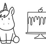 My First Big Book of Unicorns coloring book by Simon & Schuster featuring colorful unicorn illustrations for kids' arts and crafts.