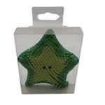 Colorful articulated starfish fidget toy by pyegames, showing flexible, multi-armed design for stress relief and sensory play.