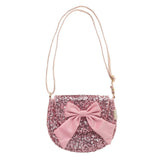Pink Sequin Bow Bag