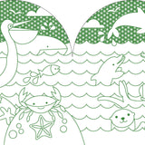 Wild World Coloring Book With Stickers