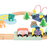 Jungle Theme Wooden Train Set