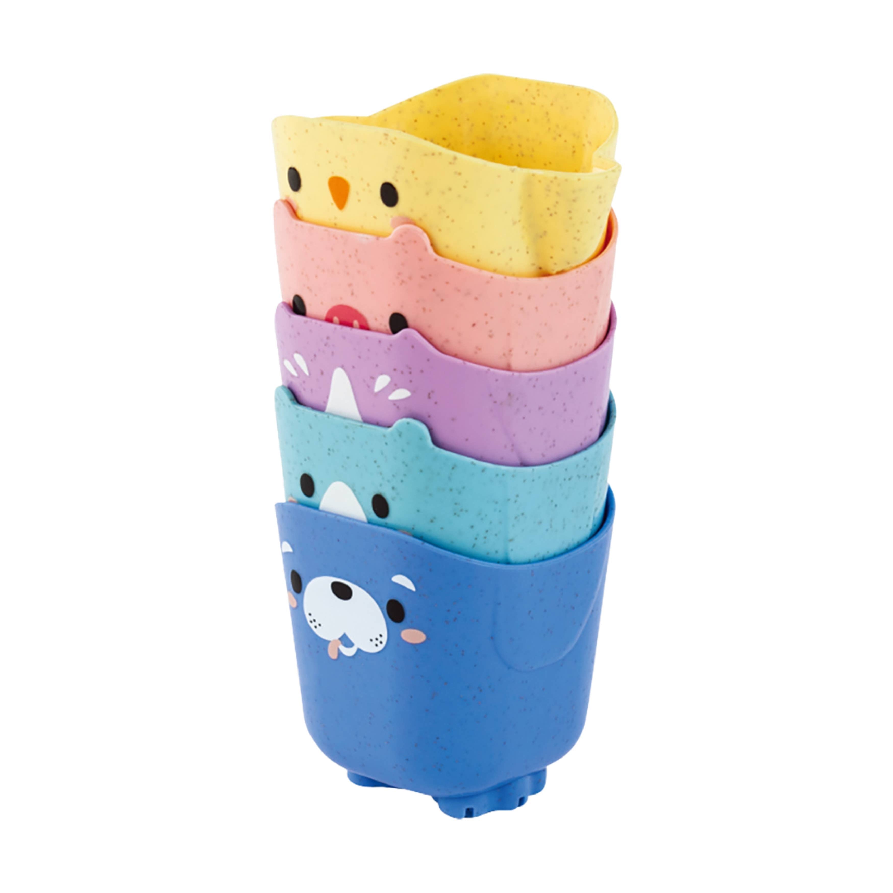 Pour & Play Animal Bath Cups - Toy Polloi