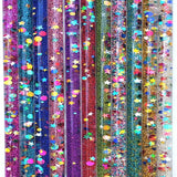 Metallic Glitter Wands