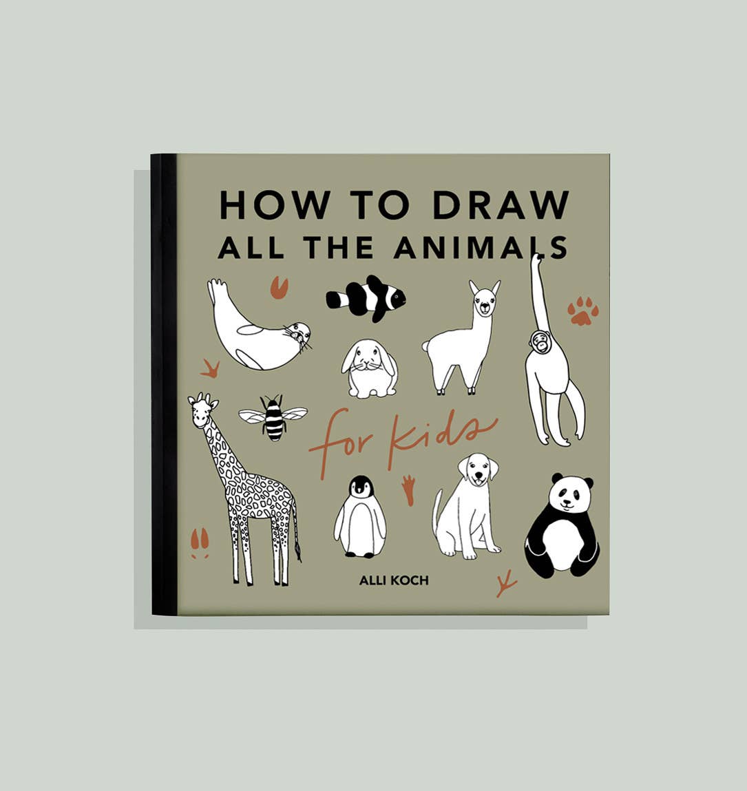 How to Draw Animals Book for Kids