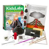 KidzLabs Kitchen Science Kit by The Toy Network with colorful science tools and ingredients for fun STEAM experiments at home.