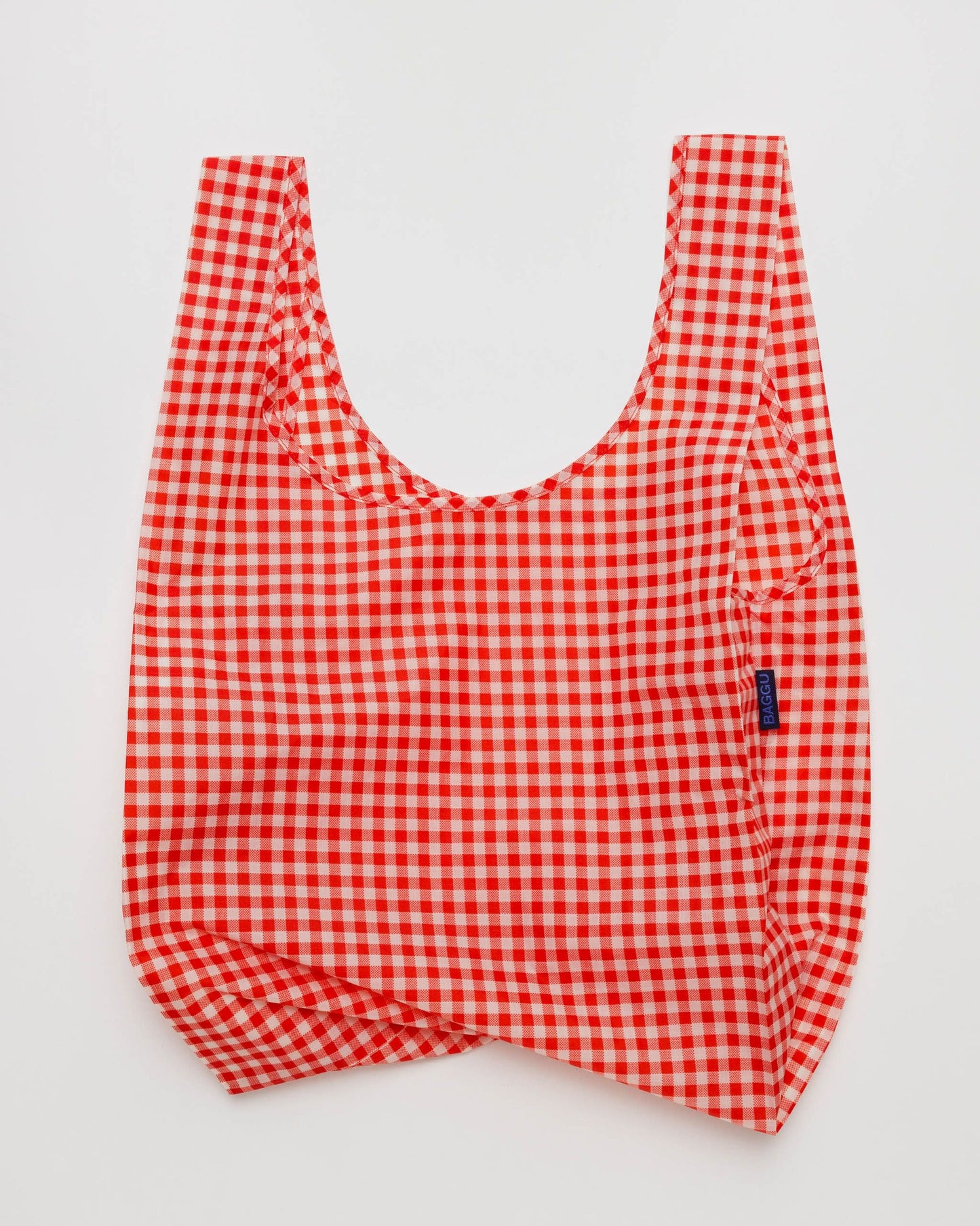 Baggu Red Gingham Reusable Bag, Large