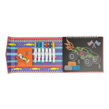 Cars Reusable Chalk Sketch Set