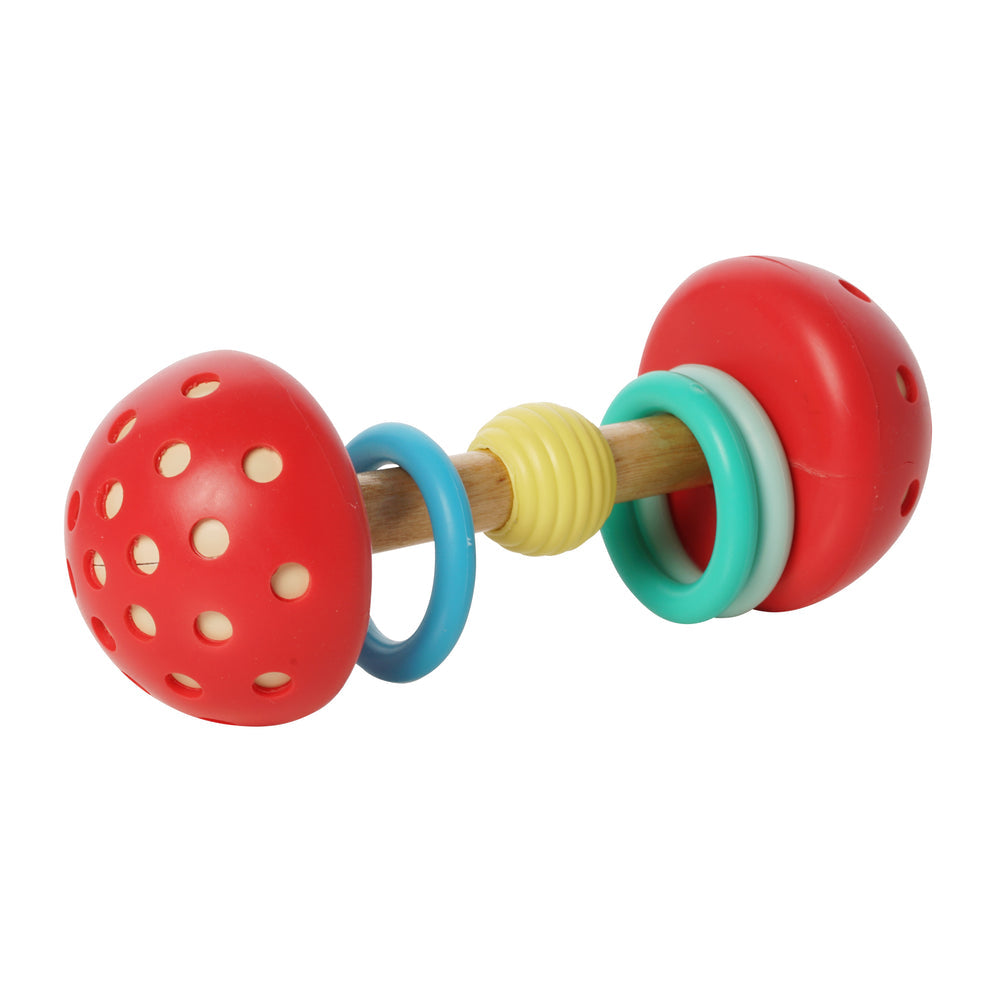 Toadstool Twist & Shake Rattle - Toy Polloi