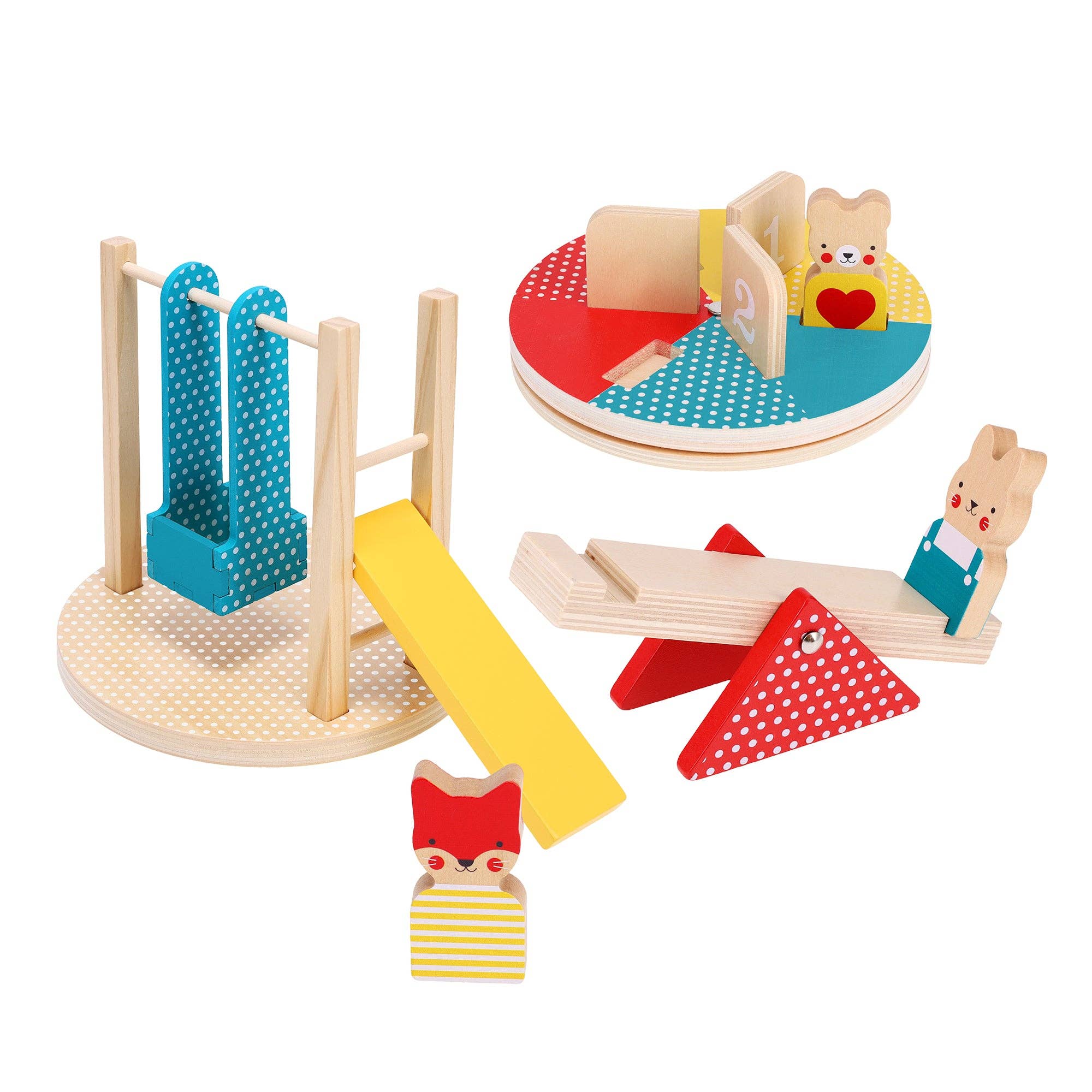 At the Park Wooden Play Set - Toy Polloi