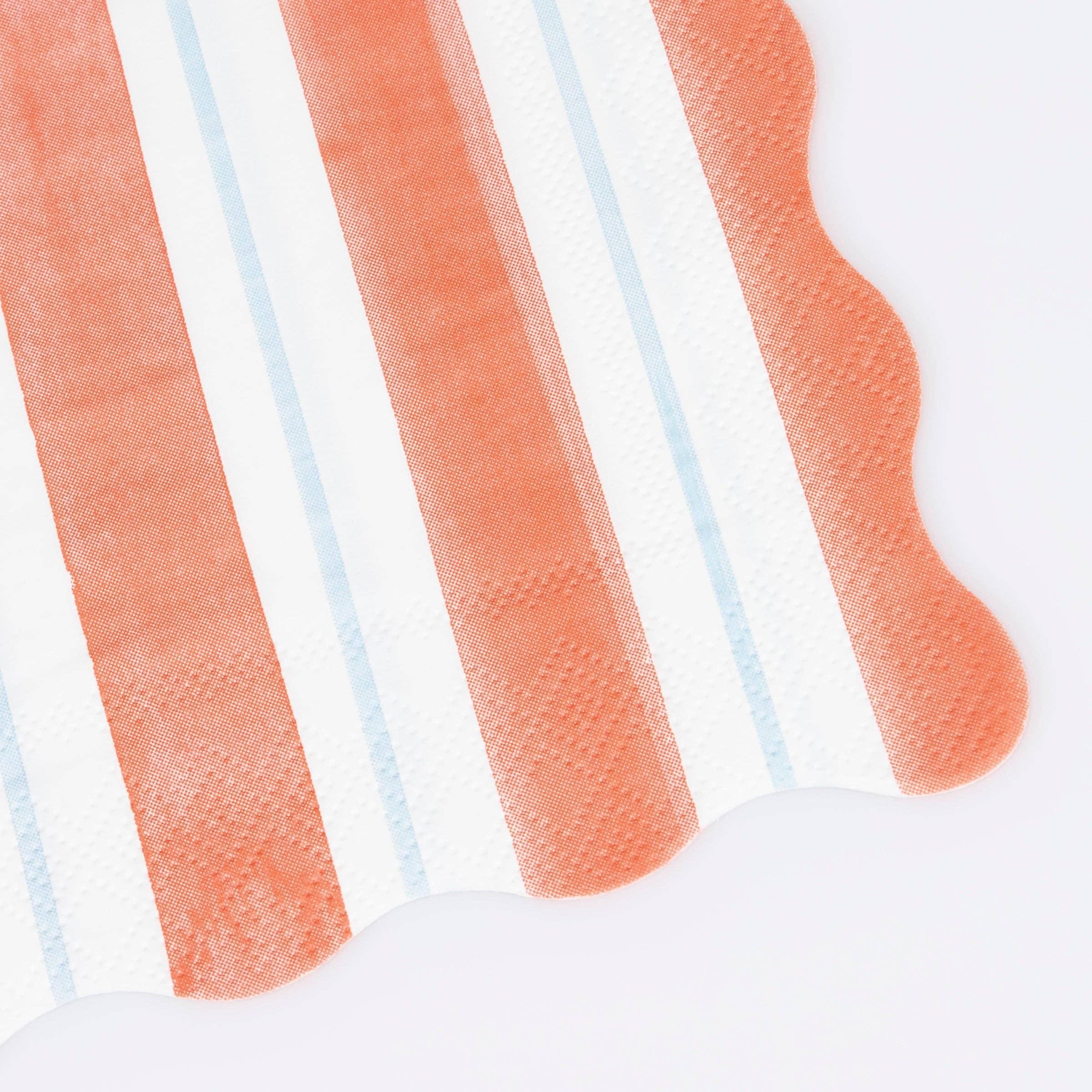 Preppy Stripe Small Napkins - Toy Polloi