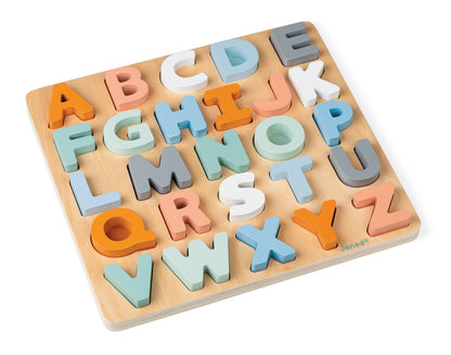 Wood Alphabet Puzzle