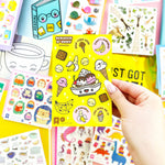 Pipsticks Split Decision Scratch 'n Sniff Stickers - Toy Polloi