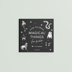 Open pages of "How to Draw Magical Things" arts and crafts book by Paige Tate & Co. featuring whimsical illustration guides.