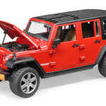 Jeep Wrangler Rubicon, Red - Toy Polloi