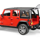 Jeep Wrangler Rubicon, Red - Toy Polloi