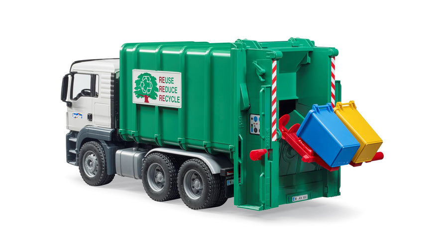 Rear Loading Garbage Truck - Toy Polloi