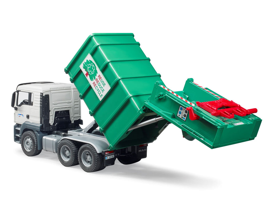 Rear Loading Garbage Truck - Toy Polloi