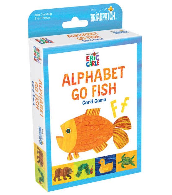 Eric Carle Alphabet Go Fish Card Game - Toy Polloi