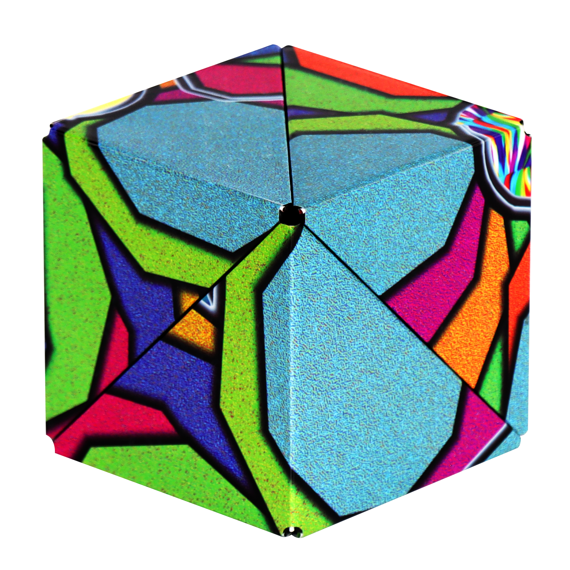 Shashibo Art Worx Magnetic Fidget Cube - Toy Polloi