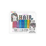 Shimmery Metallic Hair Color Gel Sticks - Toy Polloi