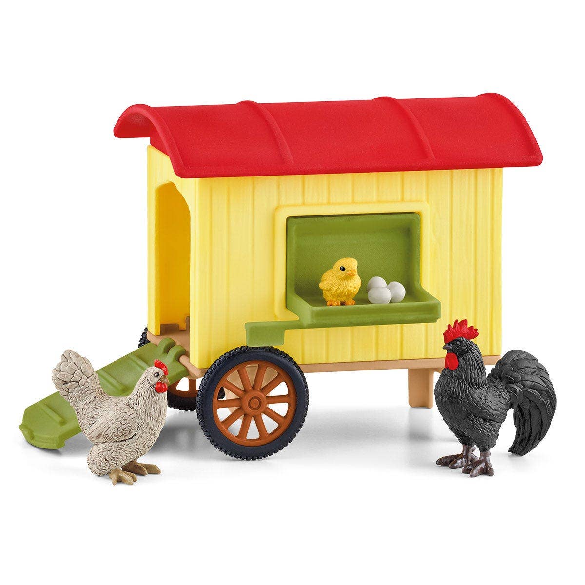 Schleich Mobile Chicken Coop Playset - Toy Polloi