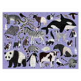 Animal Kingdom 100 Piece Double-Sided Puzzle - Toy Polloi