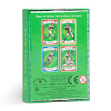 EeBoo Baseball Card Game featuring colorful playing cards with baseball-themed illustrations for fun card gameplay.