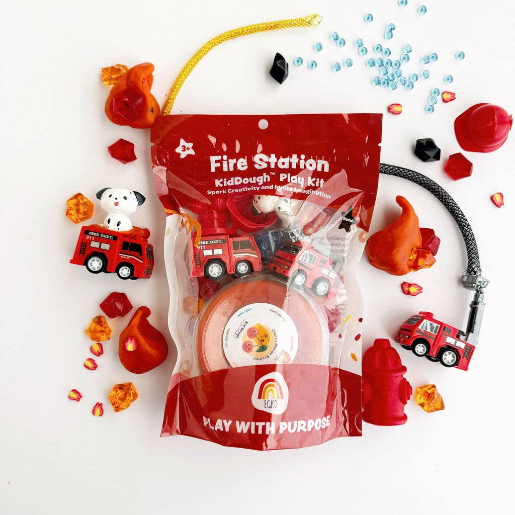 Fire Station KidDough Play Kit