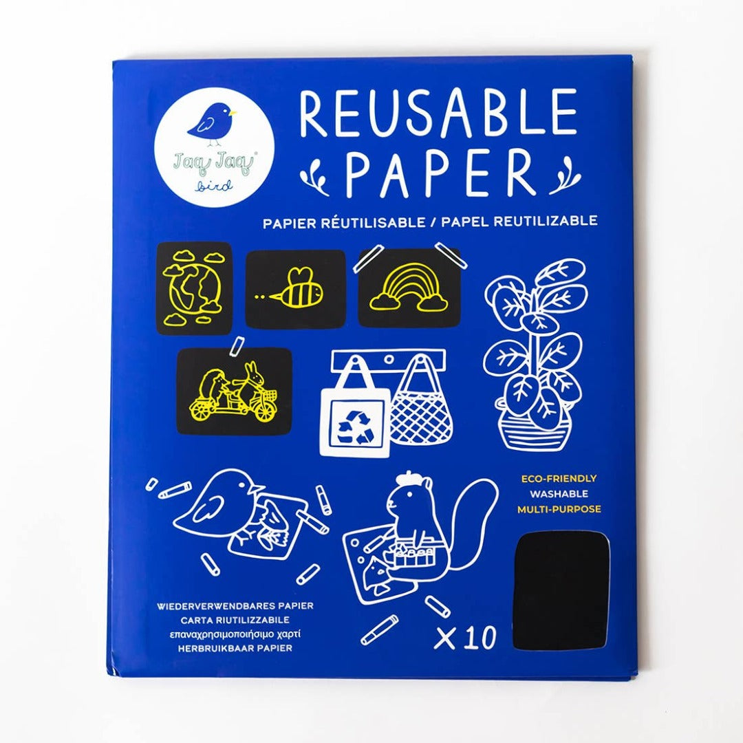 Reusable & Erasable Paper 10 pack - Toy Polloi