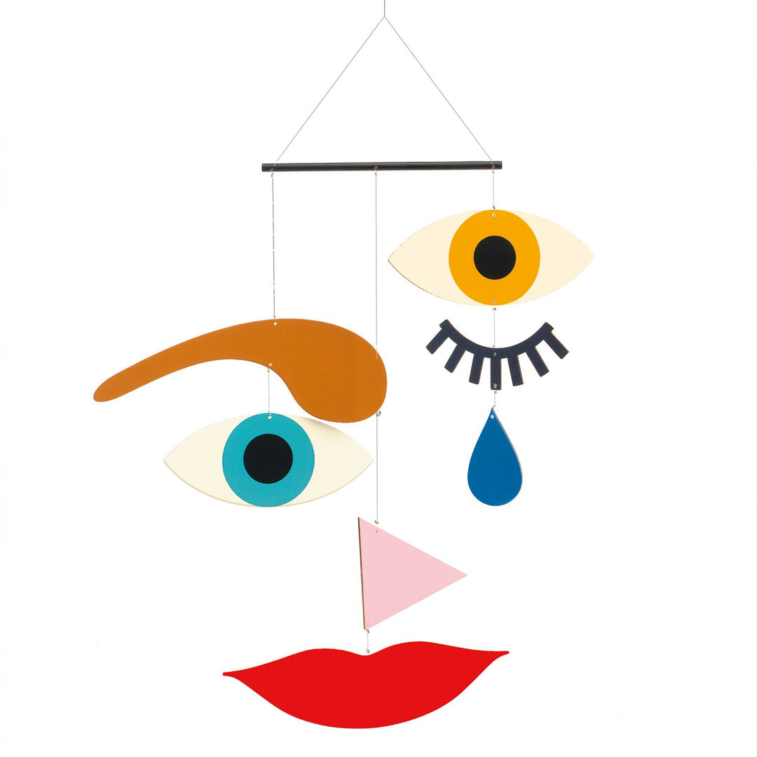 Expression Wooden Hanging Mobile