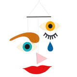 Expression Wooden Hanging Mobile