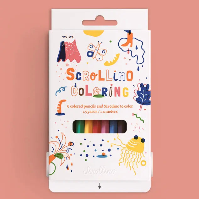 Scrollino Coloring Kit
