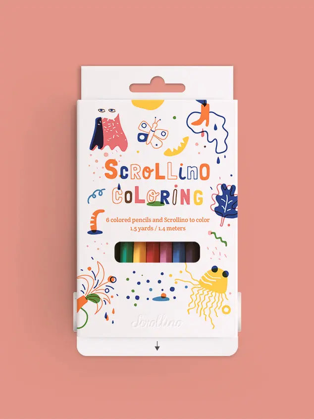 Scrollino Coloring Kit