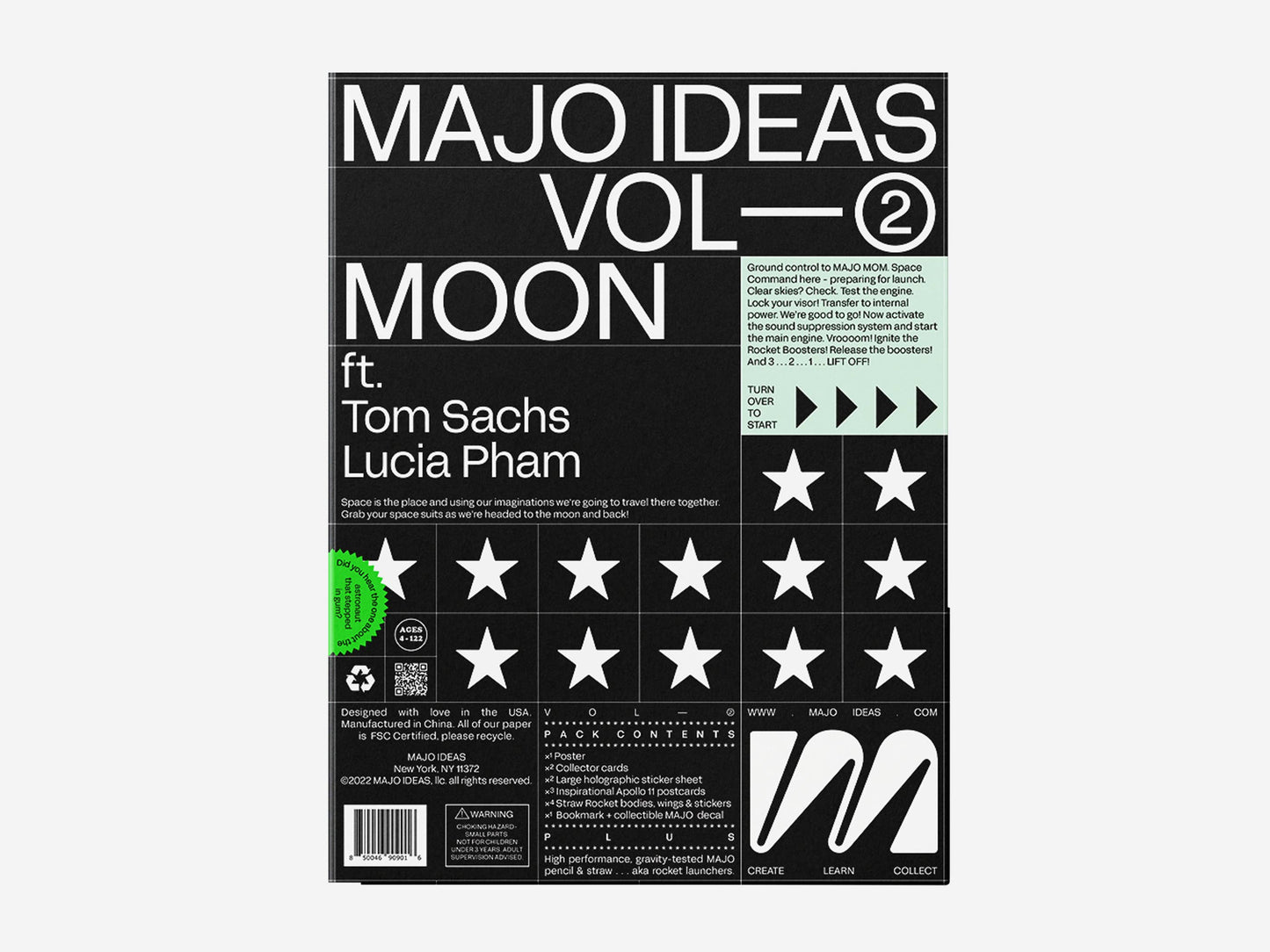 VOL 2 — MOON Sticker Based Art Pack - Toy Polloi