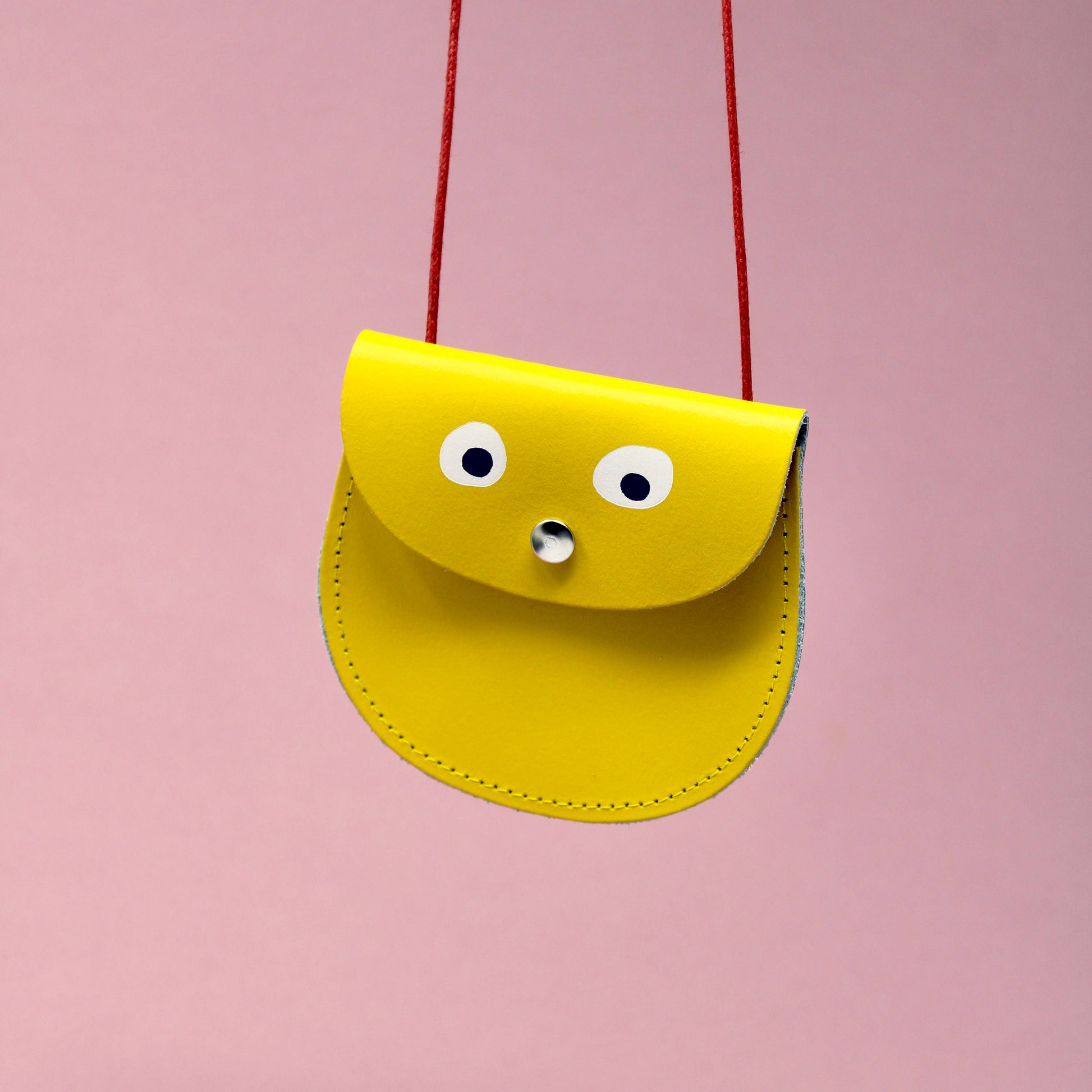 Googly Eye Tiny Purse: Yellow - Toy Polloi